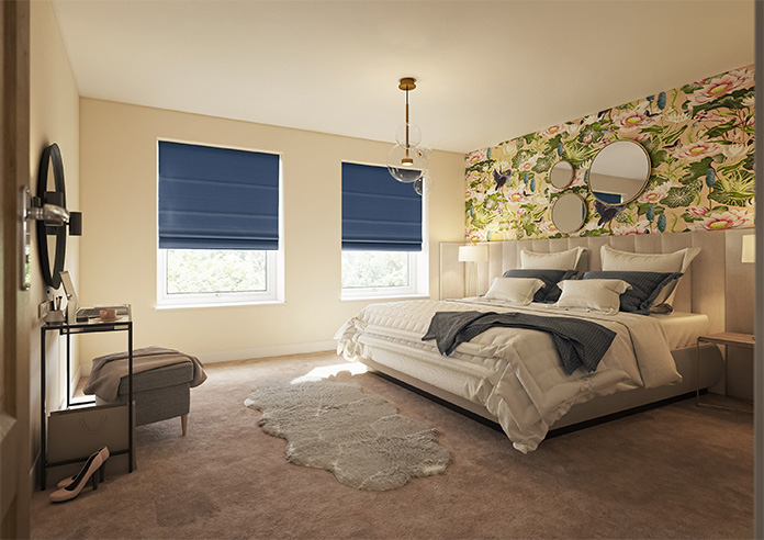 Stamford, Denim - Roman Blind - Image 6